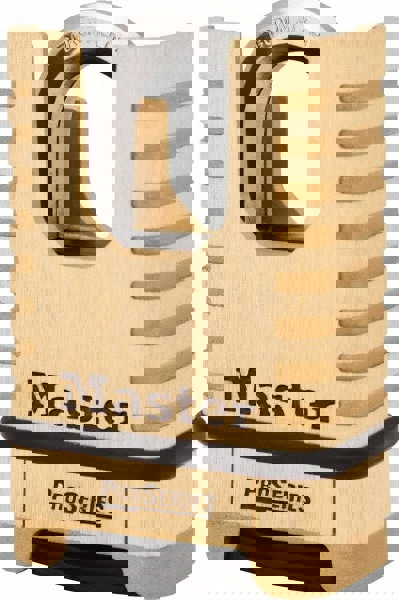 Combination Lock: Brass, 3-1/2